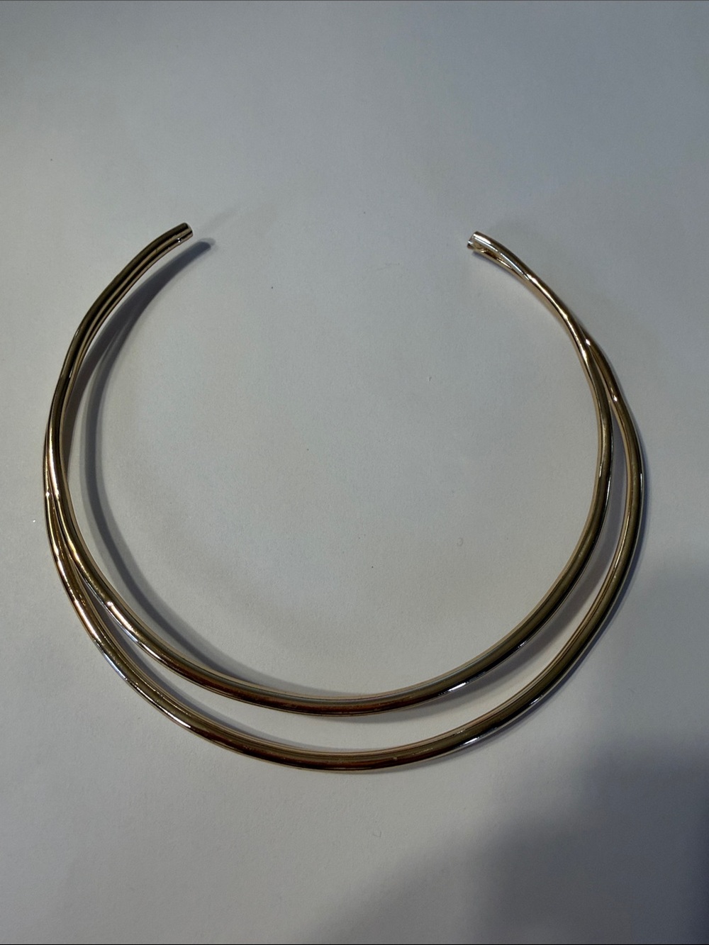 Zara Gold Double-Row Collar Choker